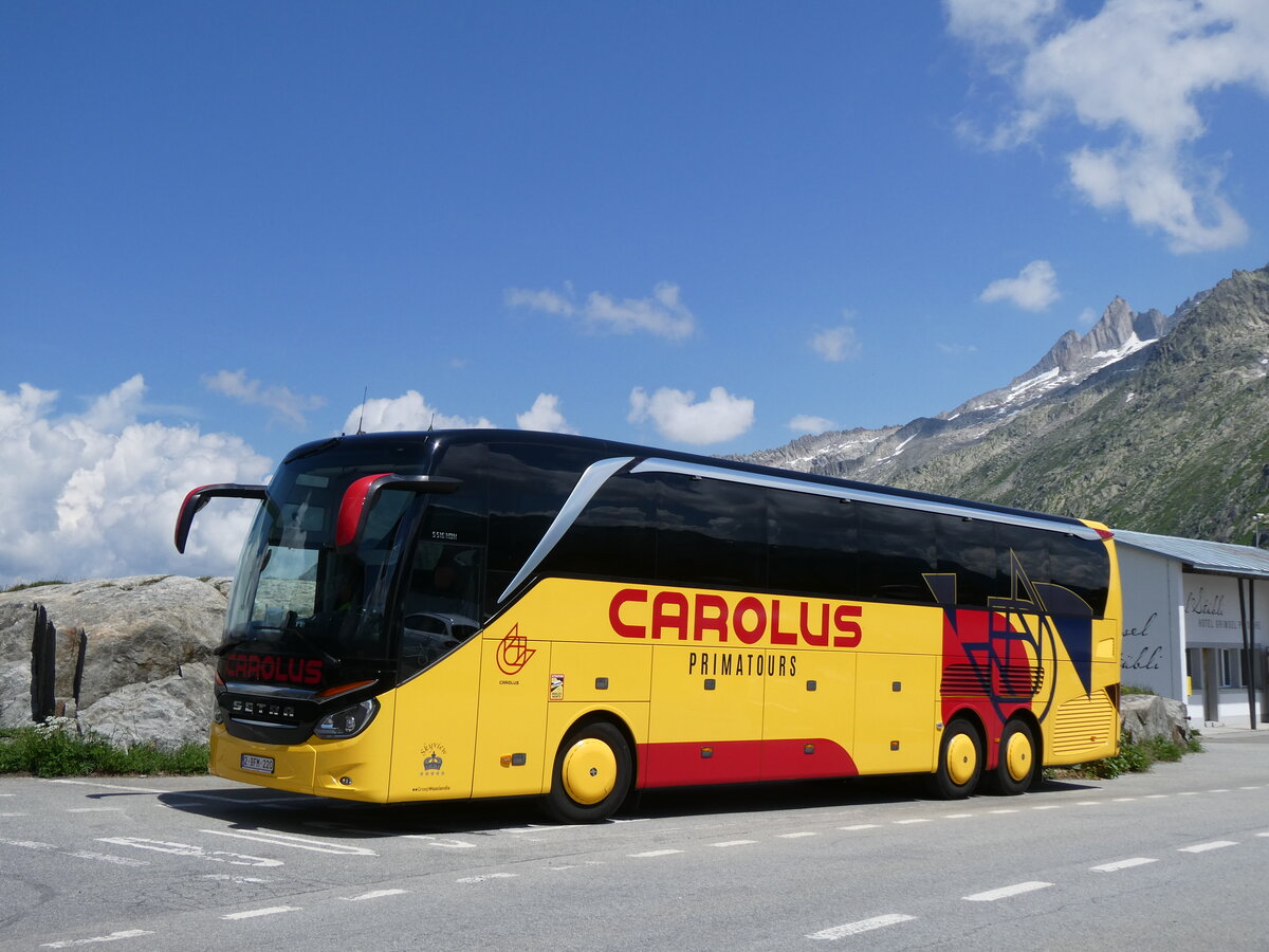 (277'429) - Aus Belgien: Carolus, Mol - 2-BFM-220 - Setra am 1. Juli 2025 in Grimsel, Passhhe