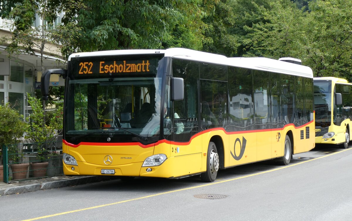(278'134) - ASK Schangnau - Nr. 3/BE 26'796/PID 11'934 - Mercedes am 27. Juli 2025 bei der Schifflndte Thun