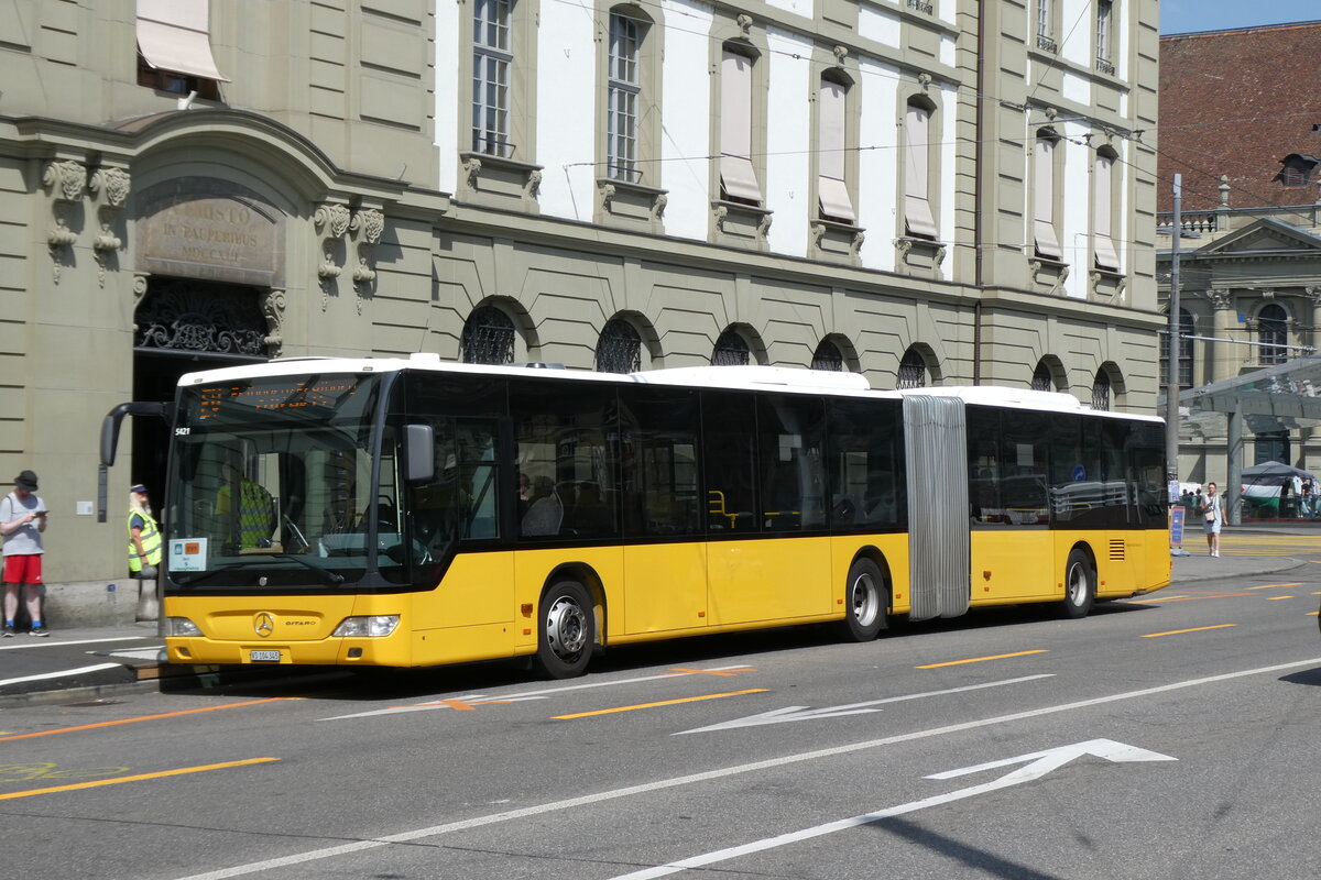 (278'911) - Buchard, Leytron - VS 104'345/PID 5421 - Mercedes am 15. August 2025 beim Bahnhof Bern