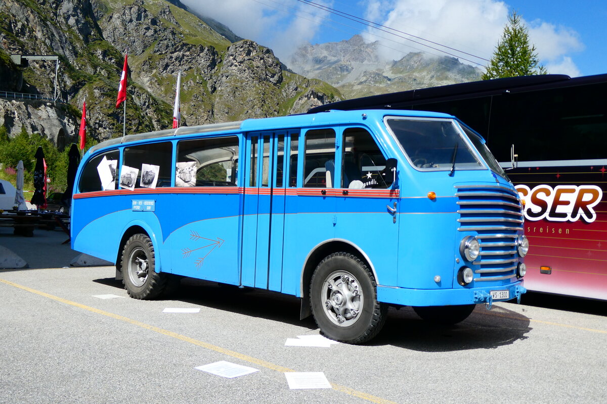 (279'302) - Theytaz, Sion - VS 1300 - Saurer/Mudry am 23. August 2025 in Dixence, Le Chargeur