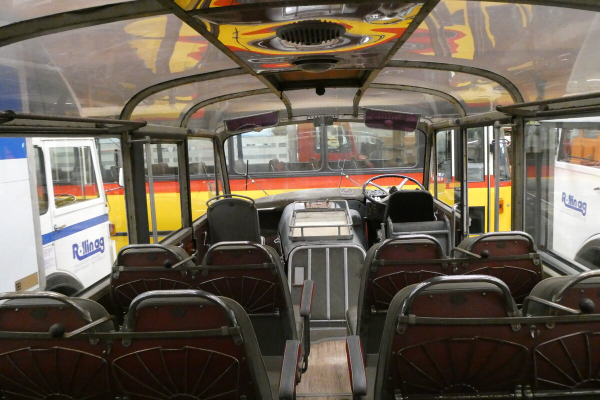 (281'589) - Koch-Sterchi, Ziefen (Rllin) - FBW/FHS am 18. Oktober 2025 in Nfels, FBW-Museum (Innenaufnahme)