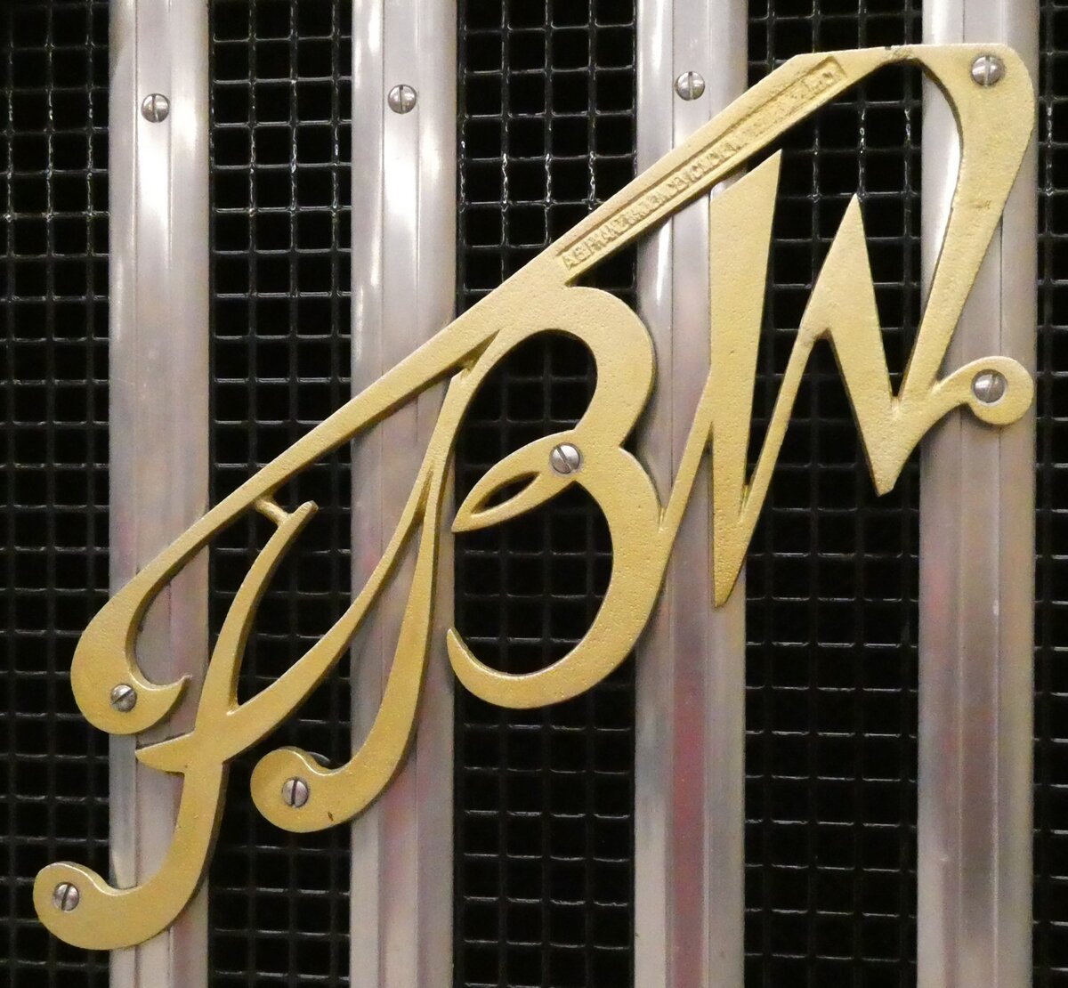 (281'594) - Buslogo - FBW - am 18. Oktober 2025 in Nfels, FBW-Museum