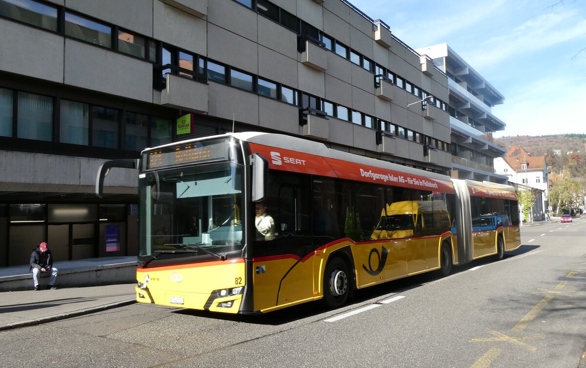(282'317) - Steffen, Remetschwil - Nr. 82/AG 541'007/PID 11'386 - Solaris am 11. November 2025 in Baden, Postautostation