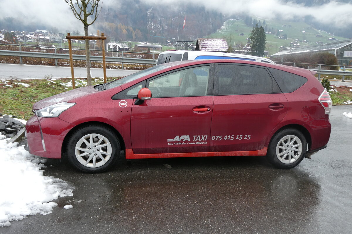 (282'562) - AFA Adelboden - Nr. 199/BE 231'897 - Toyota am 24. November 2025 in Frutigen, Garage