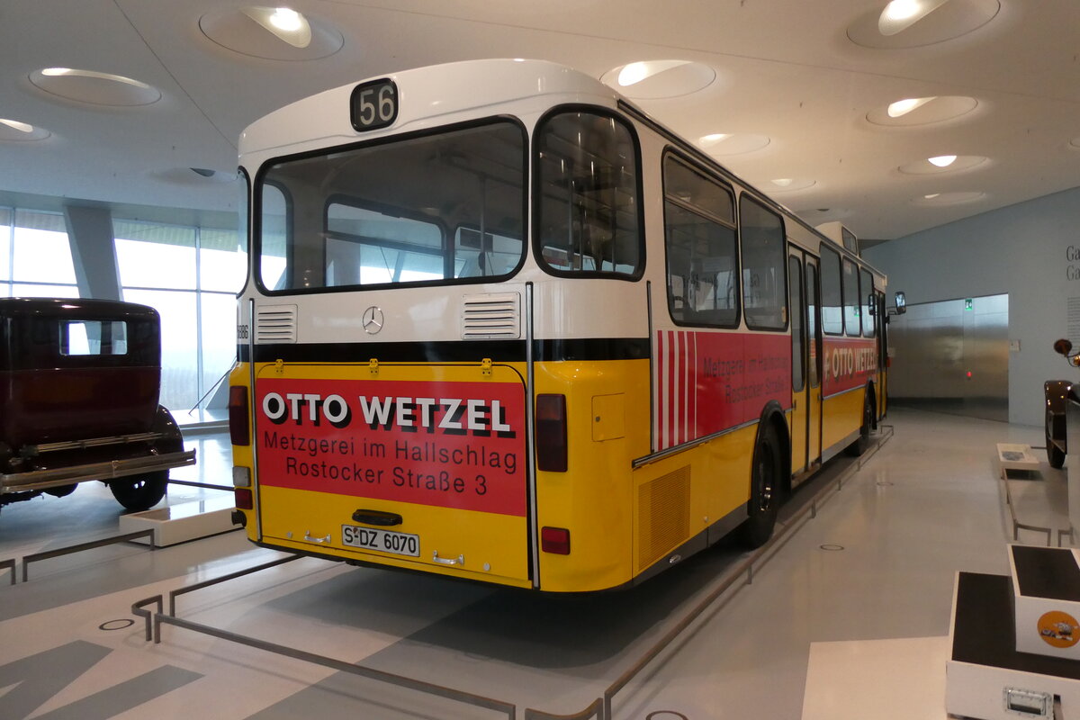 (282'951) - SSB Stuttgart - Nr. 5886/S-DZ 6070 - Mercedes am 11. Dezember 2025 in Stuttgart, Mercedes-Benz Museum