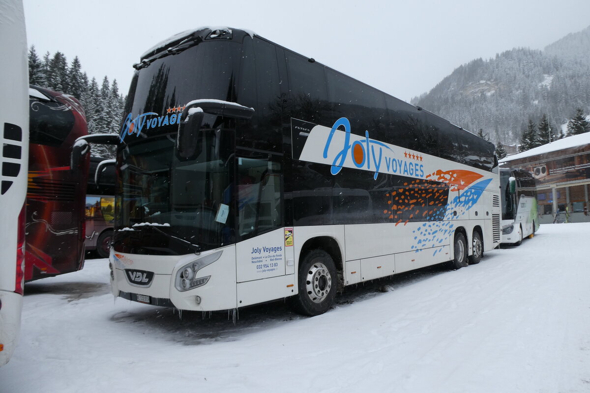 (284'003) - Joly Voyages, Les Breuleux - NE 132'019 - VDL am 10. Januar 2026 in Adelboden, ASB