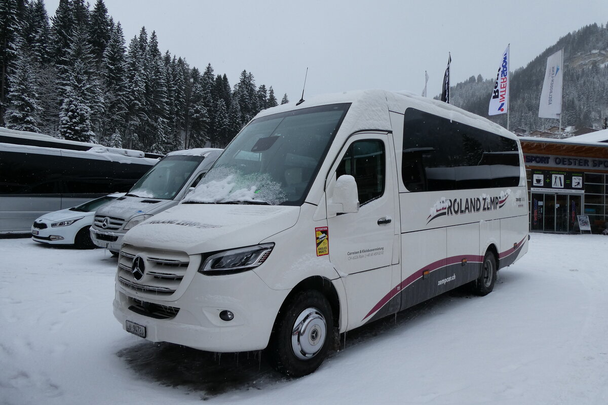 (284'006) - Zemp, Rain - Nr. 11/LU 94'728 - Mercedes am 10. Januar 2026 in Adelboden, ASB