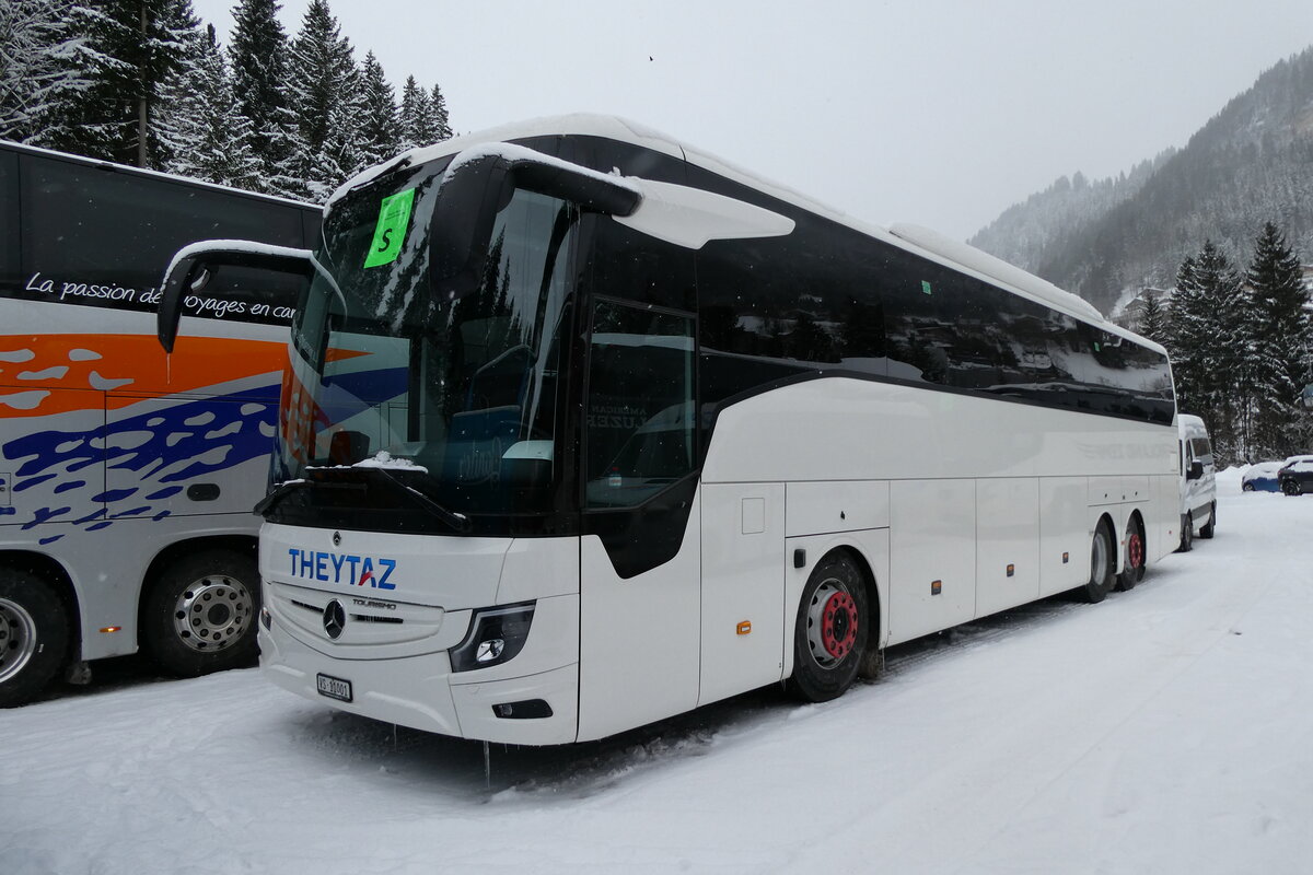 (284'048) - Theytaz, Sion - VS 11'001 - Mercedes am 10. Januar 2026 in Adelboden, ASB