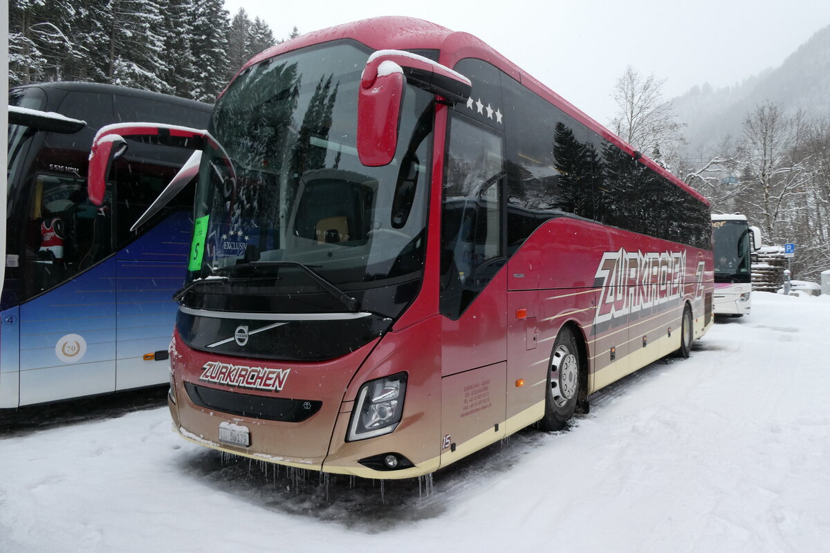 (284'074) - Zurkirchen, Malters - Nr. 15/LU 80'179 - Volvo am 10. Januar 2026 in Adelboden, ASB