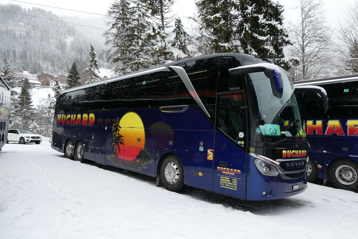 (284'112) - Buchard, Leytron - Nr. 41/VS 426'700 - Setra am 10. Januar 2026 in Adelboden, ASB