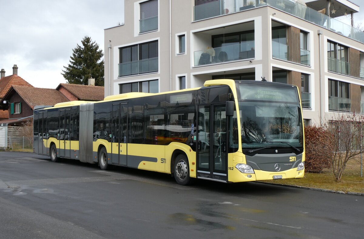 (284'429) - STI Thun - Nr. 162/BE 752'162 - Mercedes am 29. Januar 2026 in Thun, Garage