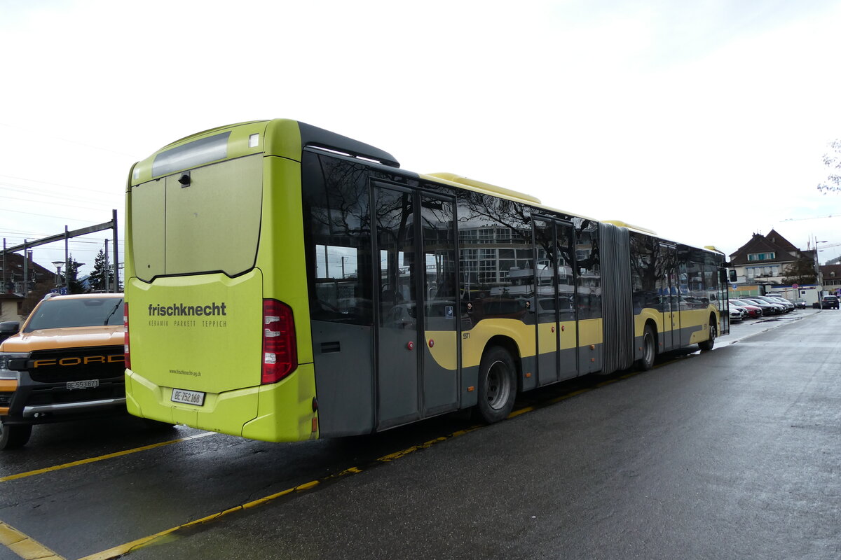 (284'828) - STI Thun - Nr. 168/BE 752'168 - Mercedes am 12. Februar 2026 in Thun, CarTerminal