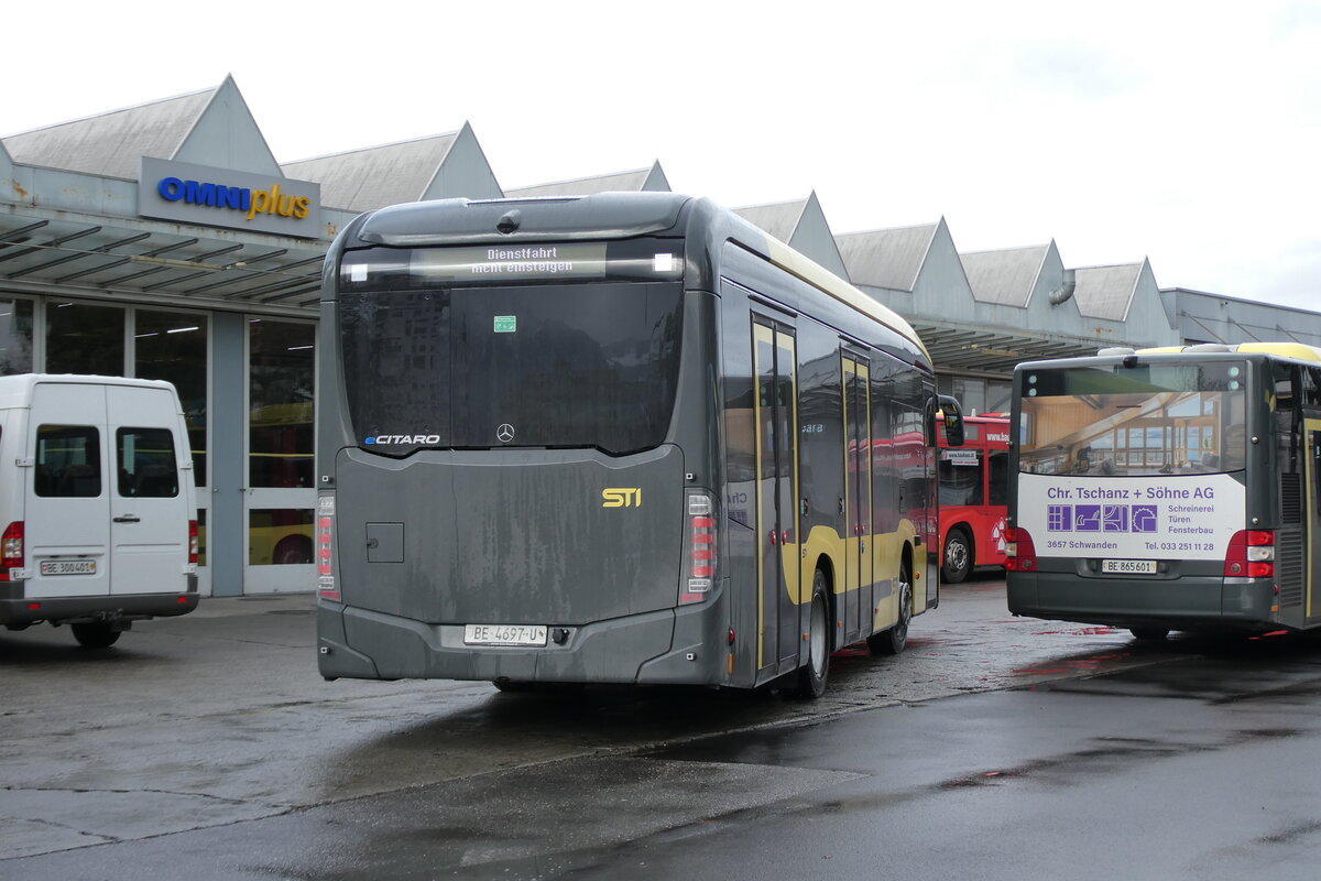 (284'834) - STI Thun - (146'996) - eMercedes am 12. Februar 2026 in Thun, Garage