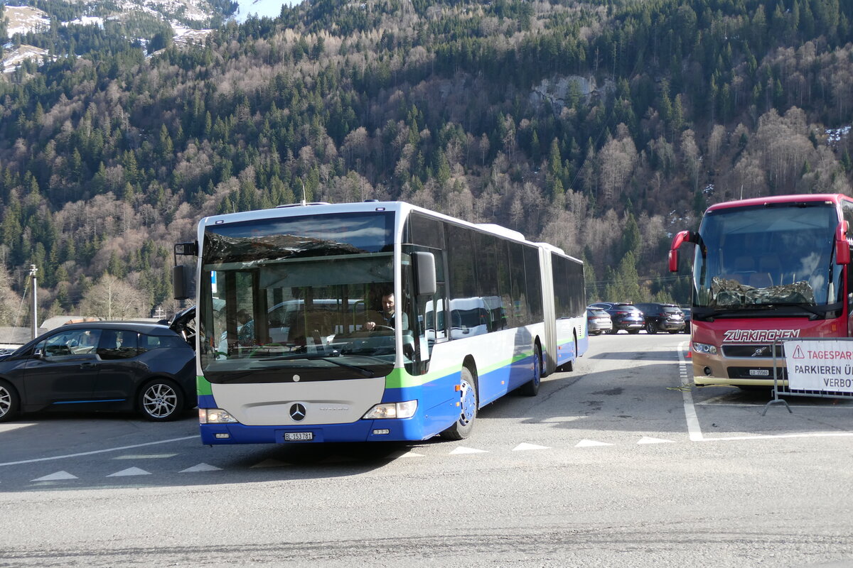 (285'097) - PostAuto Nordschweiz - BL 153'781/PID 12'422 - Mercedes (ex TPL Lugano Nr. 406) am 28. Februar 2026 auf der St�ckalp