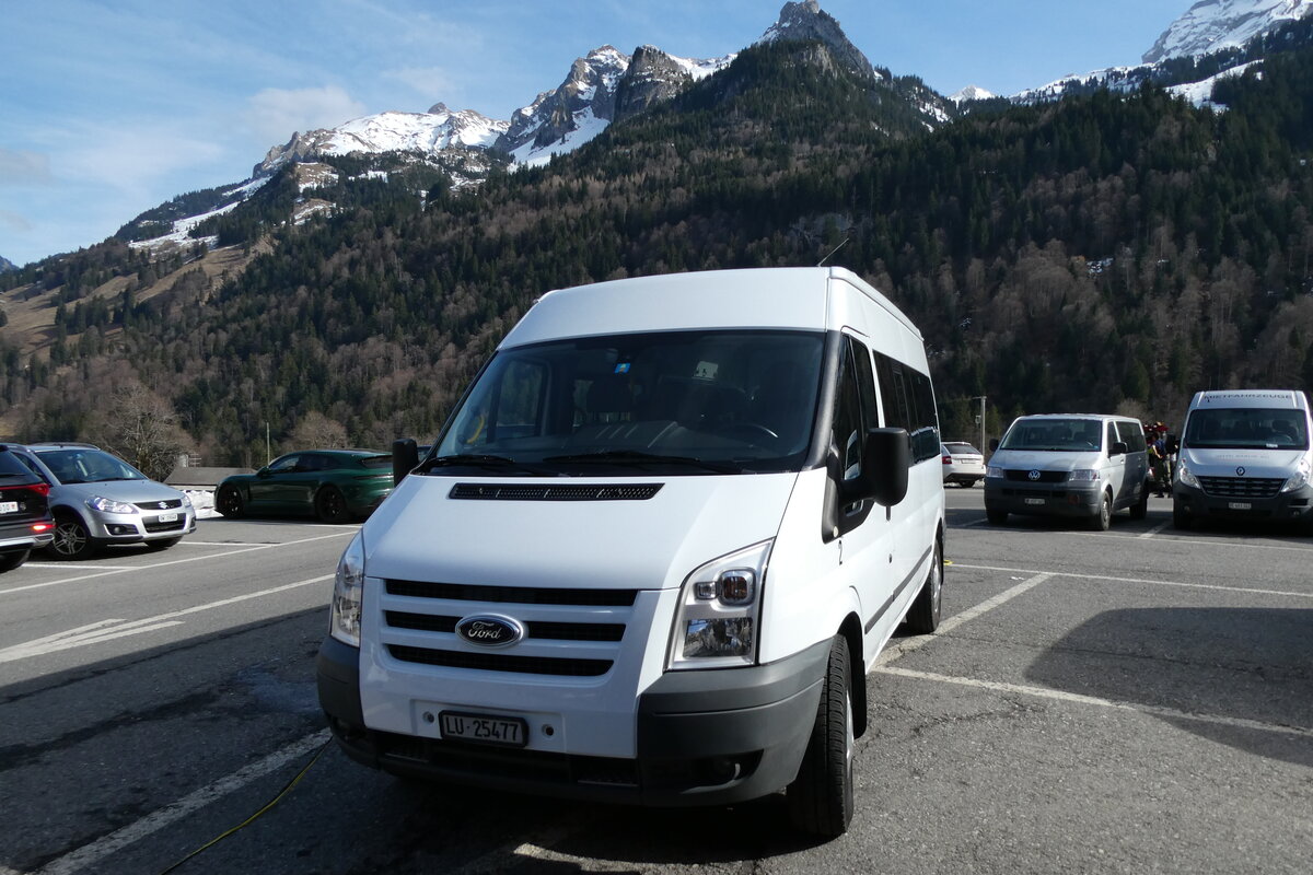 (285'114) - Graf, Schwarzenberg - LU 25'477 - Ford am 28. Februar 2026 auf der St�ckalp