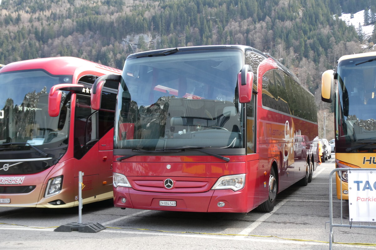 (285'120) - Stern, Schlieren - ZH 884'549 - Mercedes am 28. Februar 2026 auf der St�ckalp