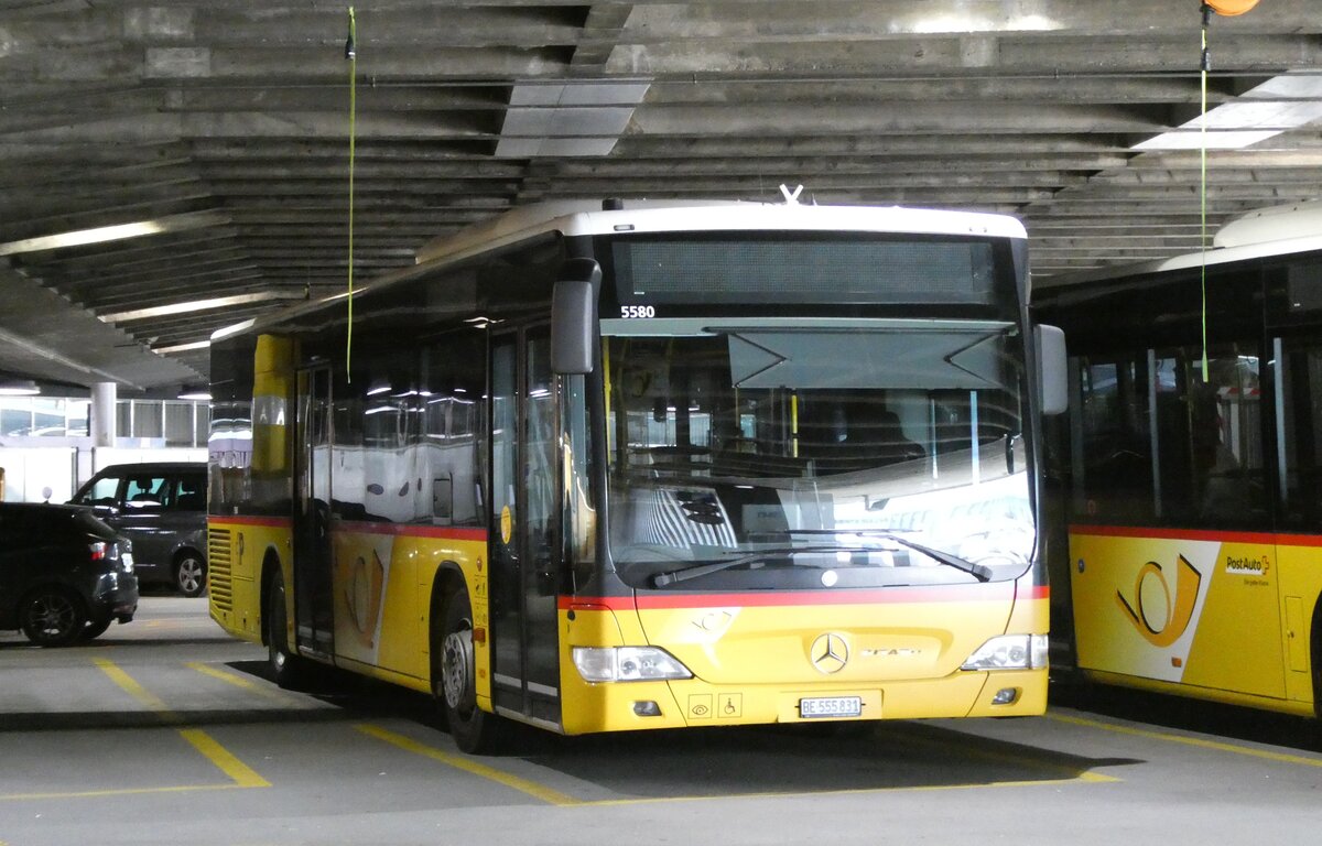 (285'261) - PostAuto Bern - Nr. 5580/BE 555'831/PID 5580 - Mercedes (ex Nr. 531) am 6. M�rz 2026 in Bern, Postautostation