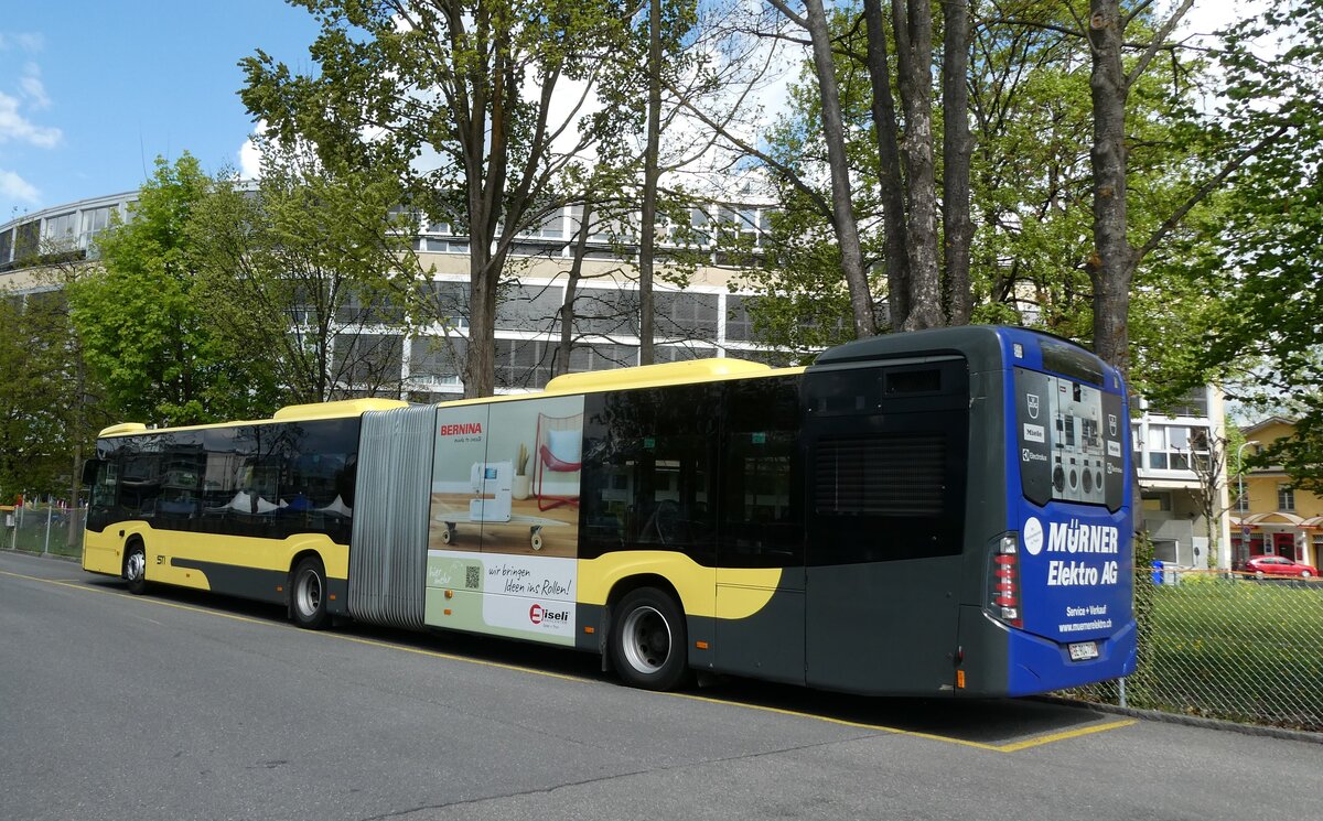 (286'234) - STI Thun - Nr. 718/BE 904'718 - Mercedes am 19. April 2026 bei der Schiffl�ndte Thun