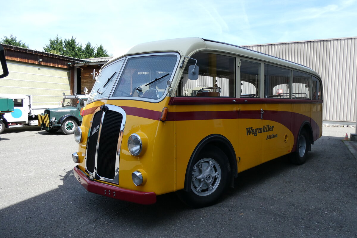 (286'595) - Wegm�ller, Attikon - Berna/R&J (ex M+79'501) am 2. Mai 2026 in Attikon, Wegm�ller