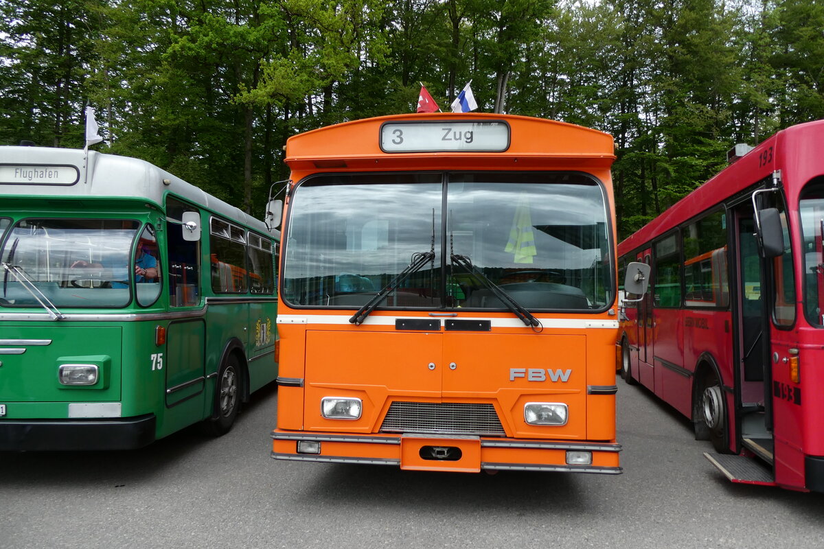 (286'772) - ZVB Zug (RWB) - Nr. 35 - FBW/Hess am 3. Mai 2026 in Burgdorf, �kihof Ziegelgut