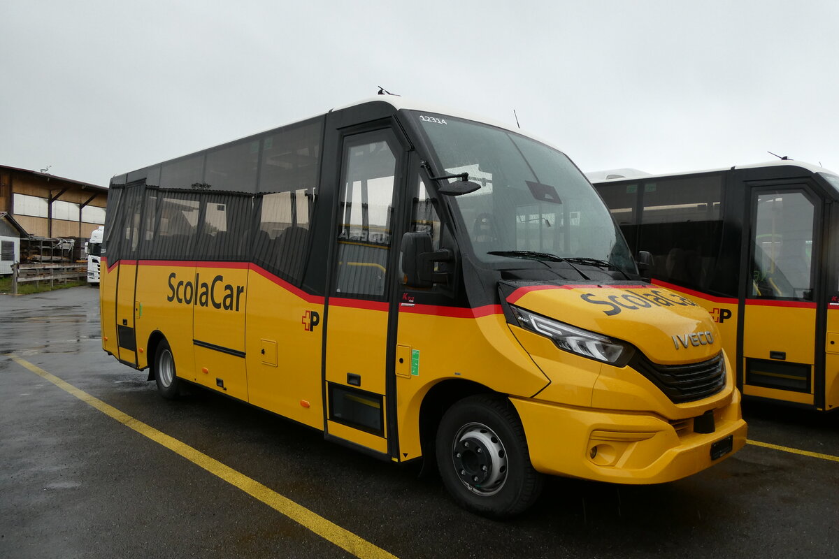 (286'967) - CarPostal Ouest - PID 12'314 - Iveco/K-Bus am 14. Mai 2026 in Kerzers, Interbus