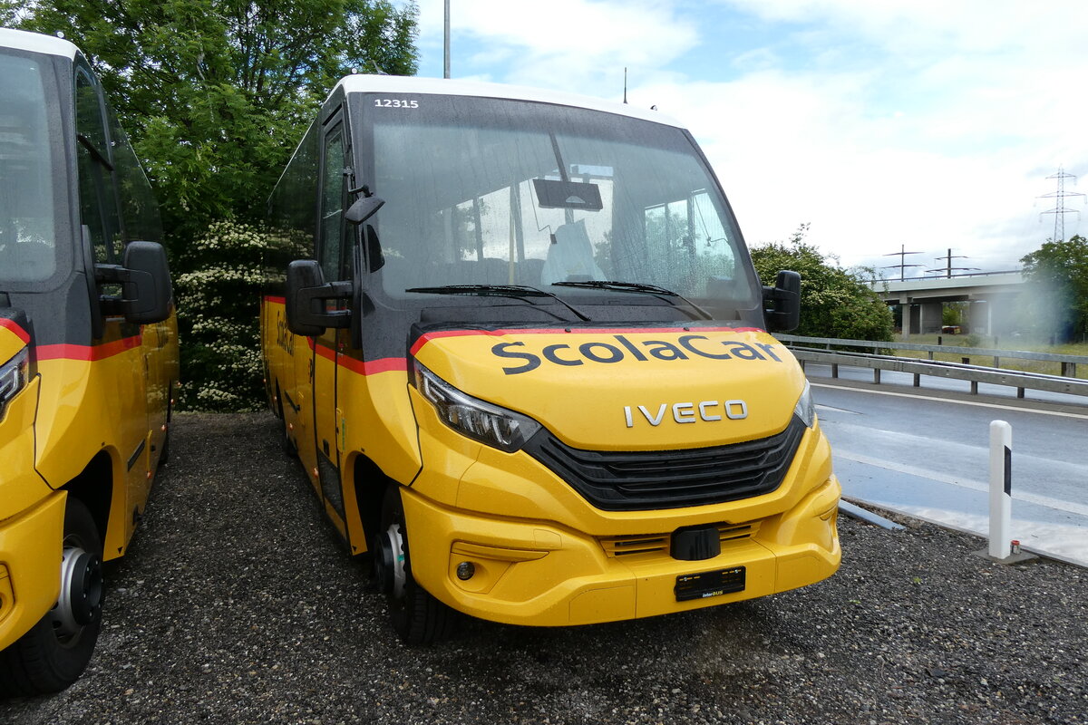(286'988) - CarPostal Ouest - PID 12'315 - Iveco/K-Bus am 14. Mai 2026 in Kerzers, Interbus