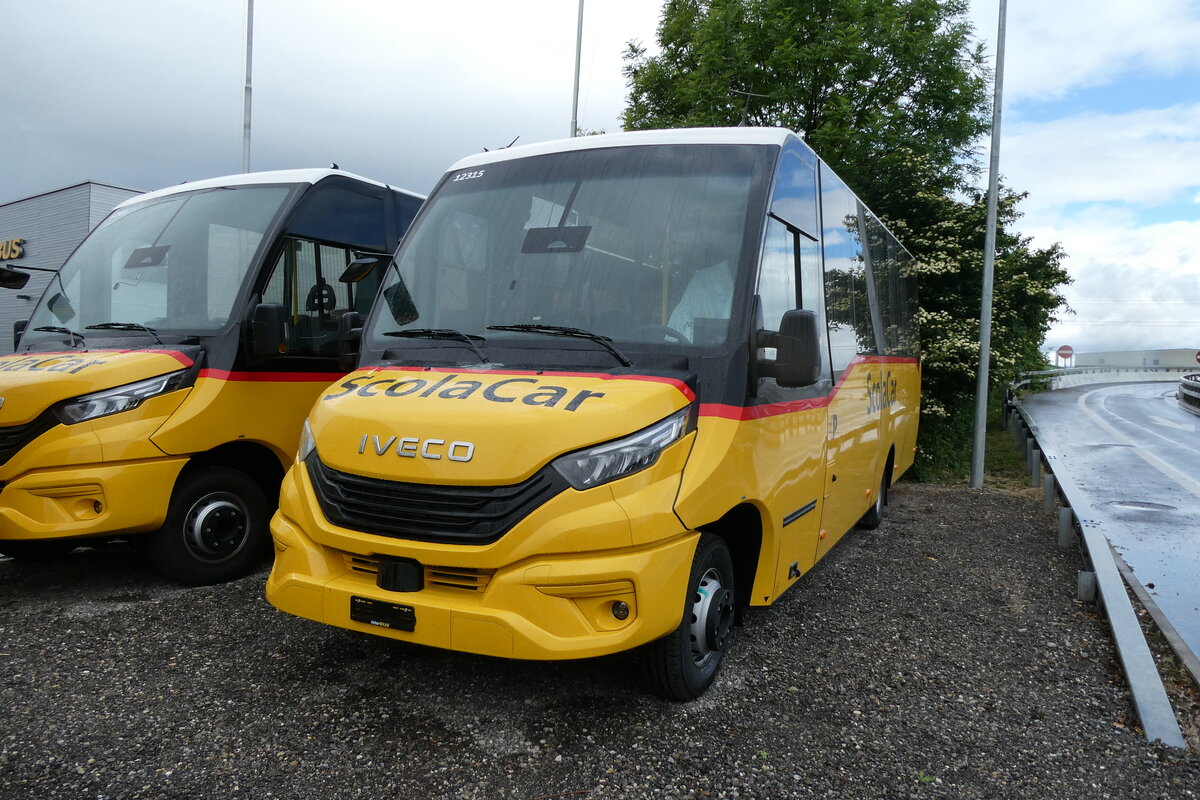 (286'989) - CarPostal Ouest - PID 12'315 - Iveco/K-Bus am 14. Mai 2026 in Kerzers, Interbus