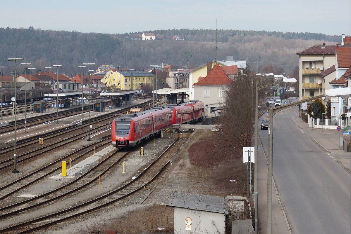 Bahnhof Schwandorf 24.02.2019