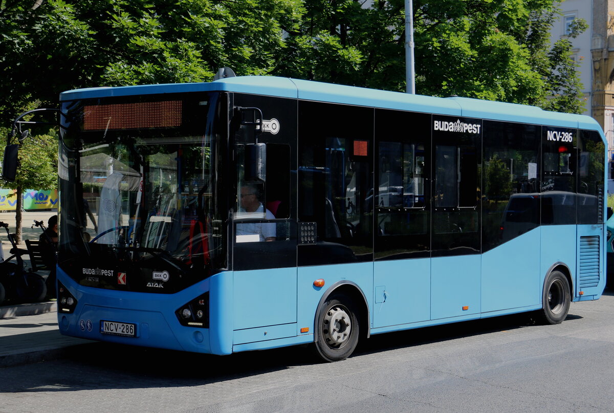 BKK Budapest - NCV-286 - Karsan am 10. Mai 2024 in Budapest (Aufnahme: Martin Beyer)