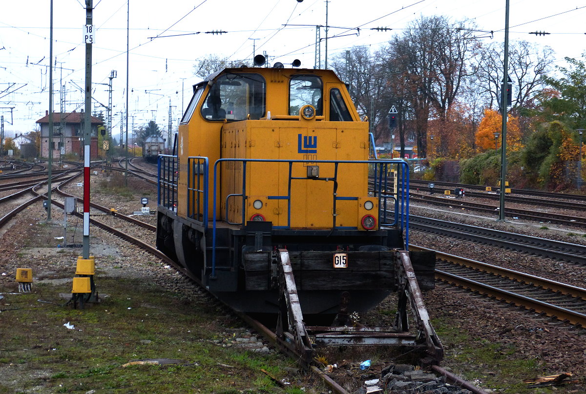 BR214 Leonard Weiss Bahnhof Plattling 30.10.2015