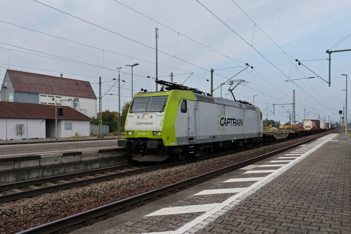 Captrain 185 541-0 Plattling 25.09.2015