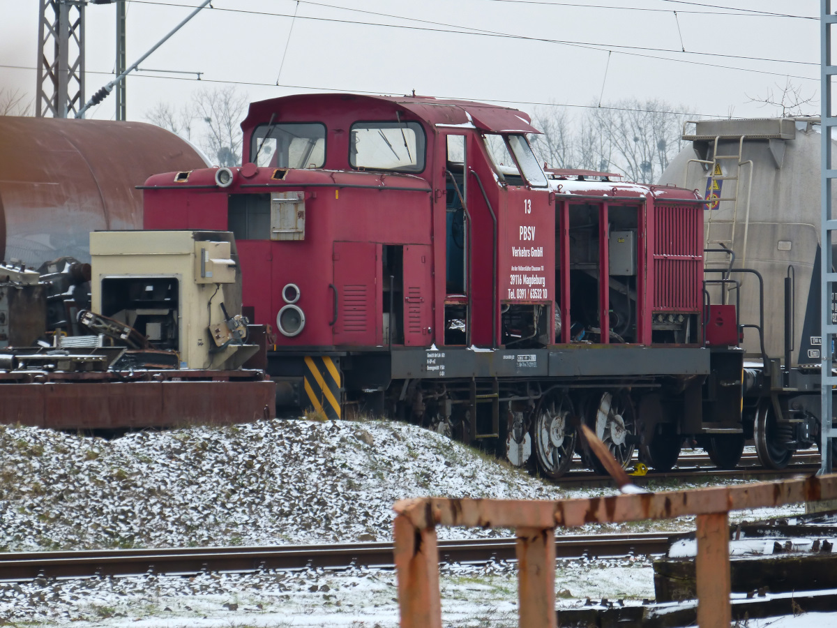 Ex. PBSV13 ex. DB 346 241 eemaliges BW Nordhausen 03.01.2015