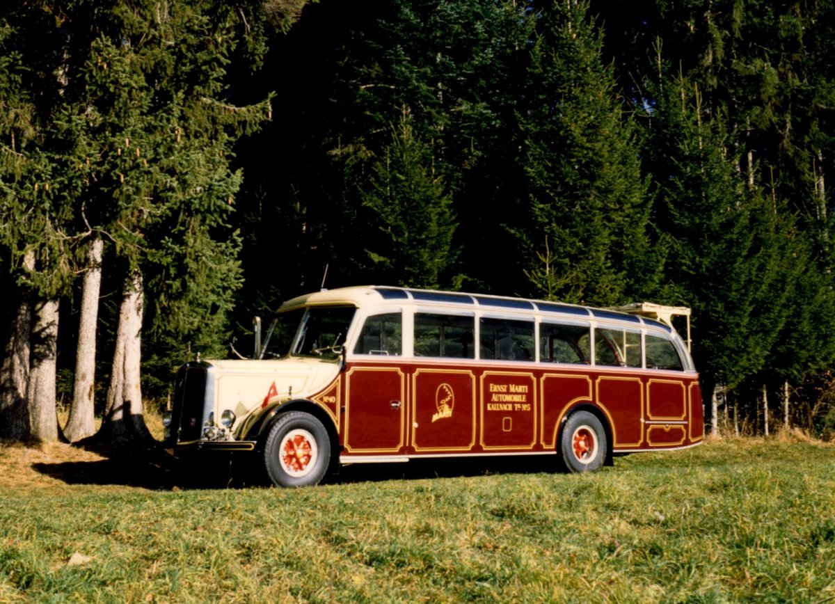 (MD246) - Aus dem Archiv: Marti, Kallnach - Nr. 40/BE 3490 - Saurer/Lauber um 1995