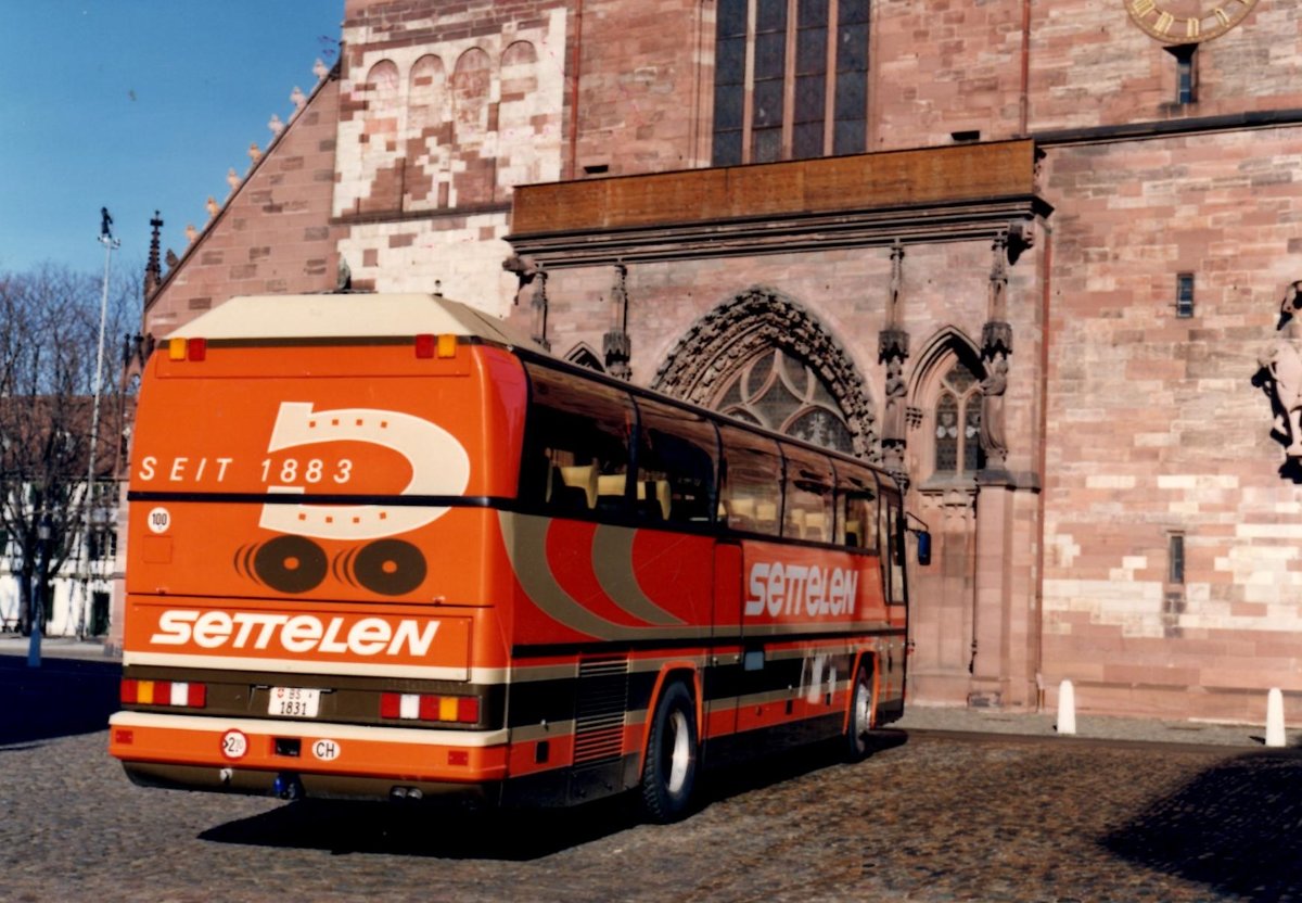 (MD279) - Aus dem Archiv: Settelen, Basel - Nr. 51/BS 1831 - Neoplan um 1990