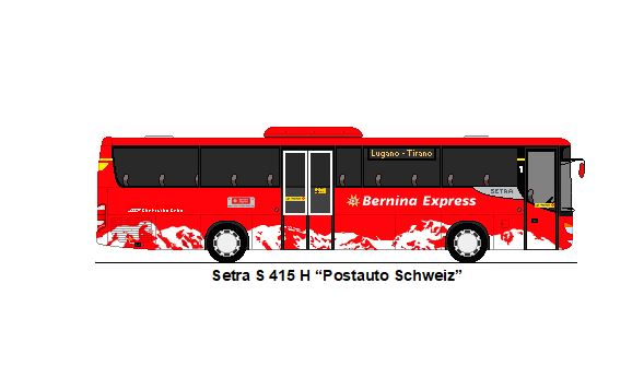 PostAuto Graubnden - GR 162'993 - Setra S 415 H