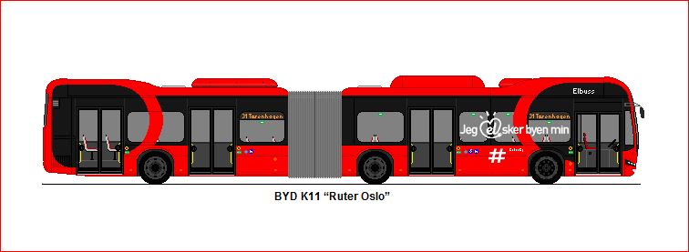 Ruter, Oslo - BYD K11