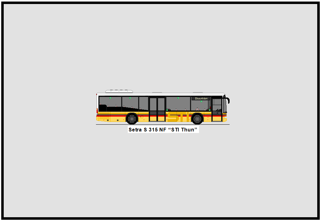 STI Thun - Nr. 9/BE 36'720 - Setra S 315 NF (ex AvH Heimenschwand Nr. 9)