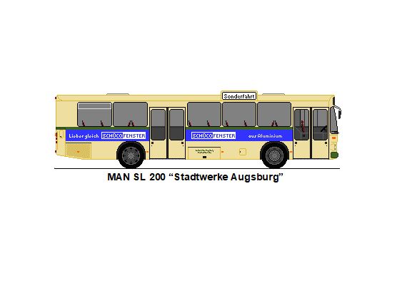 SWA Augsburg - MAN SL 200