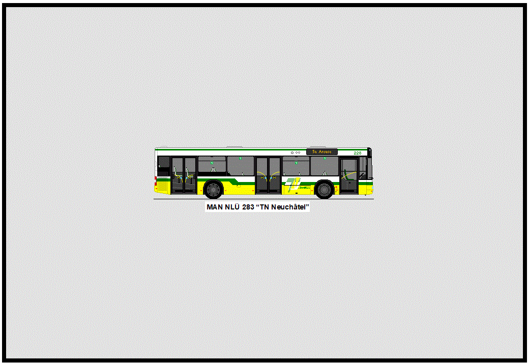 TN Neuchtel - Nr. 228/NE 111'228 - MAN NL 283