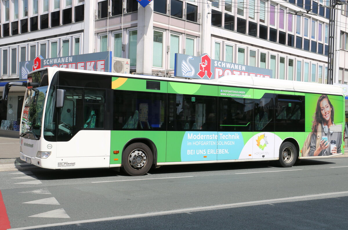 Wiedenhoff, Solingen - Nr. 302/GL-GW 302 - Mercedes am 17. Juni 2022 in Solingen (Aufnahme: Martin Beyer)