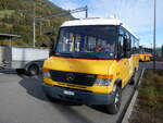 (268'004) - PostAuto Bern - BE 755'377/PID 5683 - Mercedes/Kuster am 12. Oktober 2024 beim Bahnhof Reichenbach