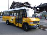 (268'005) - PostAuto Bern - BE 755'377/PID 5683 - Mercedes/Kuster am 12. Oktober 2024 beim Bahnhof Reichenbach