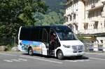 (289'450) - Swisstours Transport, Gen�ve GE 964'459 . Mercedes am 7. Juli 2026 beim Bahnhof Grindelwald