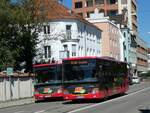 (254'788) - BBS Brandner, Krumbach - MN-DP 106 - Setra am 4. September 2023 beim Bahnhof Memmingen