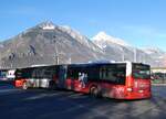 (270'536) - TMR Martigny - Nr. 153/VS 196'364 - MAN am 1. Januar 2025 beim Bahnhof Martigny