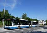(276'092) - VBZ Zrich - Nr. 514/ZH 649'514 - MAN am 31. Mai 2025 beim Bahnhof Zrich-Schweighof