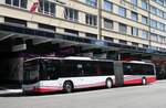 (278'489) - ASm Langenthal - Nr. 38/BE 18'402 - MAN (ex AVA Biel Nr. 7/PID 10'539) am 4. August 2025 beim Bahnhof Biel