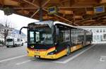 (284'401) - PostAuto Wallis - Nr. 86/VS 548'726/PID 11'889 - MAN am 27. Januar 2026 beim Bahnhof Sion