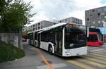 (278'306) - Intertours, Domdidier - Nr. 461/FR 300'461 - Solaris (ex PostBus/A BD 15'719) am 1. August 2025 beim Bahnhof Bern Europaplatz