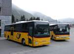 (266'945) - PostAuto Bern - Nr. 88/BE 485'297/PID 10'953 - Iveco am 12. September 2024 in Andermatt, Bahnhofplatz